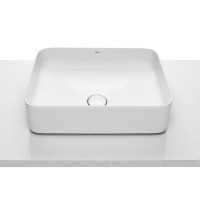 Умывальник накладной ROCA INSPIRA SQUARE 50*37*14см, без отв. под смеситель, без перелива A327530000 Умывальник накладной ROCA INSPIRA SQUARE 50*37*14см, без отв. под смеситель, без перелива A327530000