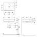 Умивальник вбудований на стільницю GEBERIT VARIFORM , прямокутний, 60*45см, з поличкою для отвору під змішувач, з переливом (500.780.01.2) Умивальник вбудований на стільницю GEBERIT VARIFORM , прямокутний, 60*45см, з поличкою для отвору під змішувач, з переливом (500.780.01.2)
