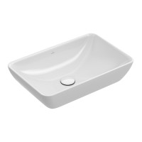 Умывальник накладной на столешницу Villeroy&Boch VENTICELLO 55*36см, 411355R1, цвет White Alpin Cera 