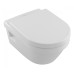 Унітаз підвісний VILLEROY & BOCH ARCHITECTURA 37*53см Rimless, колір White Alpin 5685R001P