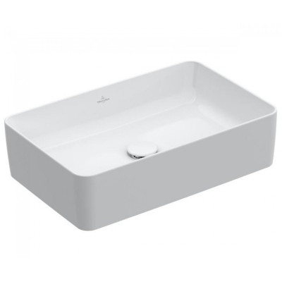 Умивальник VILLEROY & BOCH Collaro для встановлення на стільницю,  без переливу 560*360 мм, білий 4A205601