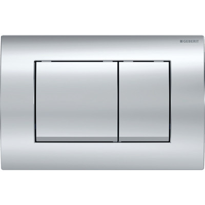 GEBERIT DELTA 30 змивна клавіша, пластик, хром глянець. (115.137.21.1)