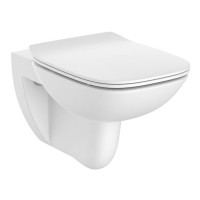 Унітаз підвісний ROCA DEBBA Rimless, з сидінням Slim slow closing A34H993000 Унітаз підвісний ROCA DEBBA Rimless, з сидінням Slim slow closing A34H993000