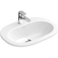 Умывальник VILLEROY & BOCH O.NOVO встраиваемый 56*40,5см, белый альпин 41615601 Умывальник VILLEROY & BOCH O.NOVO встраиваемый 56*40,5см, белый альпин 41615601
