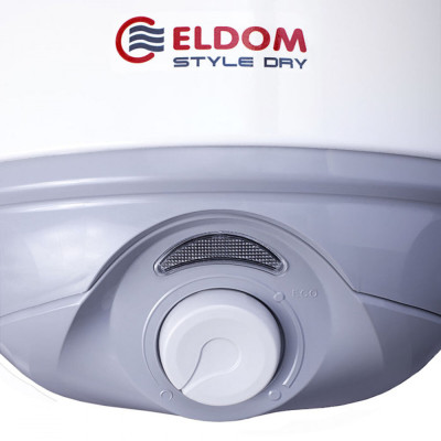 Водонагрівач Eldom Style DRY 80 SLIM  2x1.0 kW (72268WD) Водонагрівач Eldom Style DRY 80 SLIM  2x1.0 kW (72268WD)