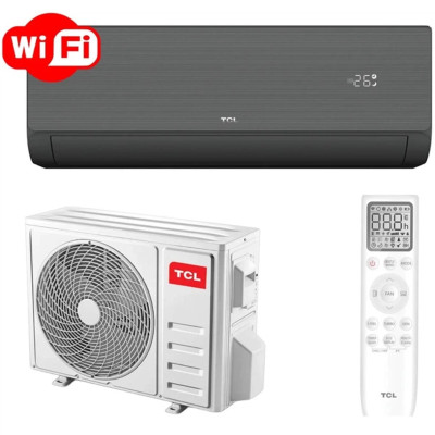 Кондиціонер TCL TAC-09CHSD/ZG41IHB Black HeatPump R32 WI-FI Кондиціонер TCL TAC-09CHSD/ZG41IHB Black HeatPump R32 WI-FI