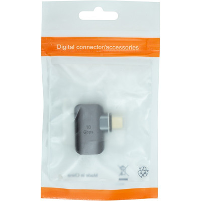 Адаптер PowerPlant USB Type-C - USB (M/F) Black (CA914319)