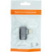 Адаптер PowerPlant USB Type-C - USB (M/F) Black (CA914319)