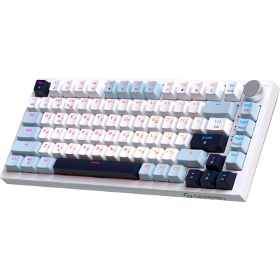 Клавіатура GamePro Genesis Warden MK160BL White Клавіатура GamePro Genesis Warden MK160BL White