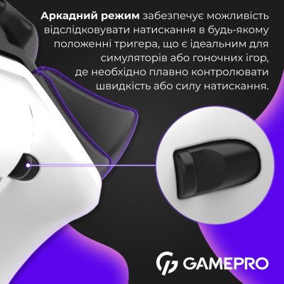 Геймпад GamePro GPS13W White Геймпад GamePro GPS13W White