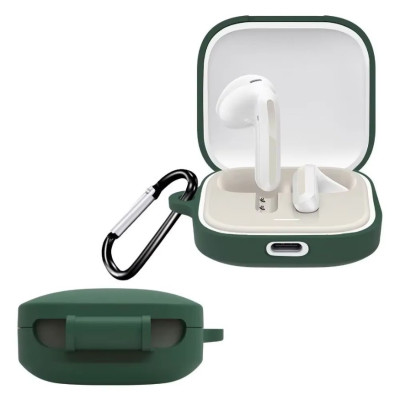 Чохол для навушників BeCover Silicon для Xiaomi Redmi Buds 6 Active Dark Green (712014) Чохол для навушників BeCover Silicon для Xiaomi Redmi Buds 6 Active Dark Green (712014)