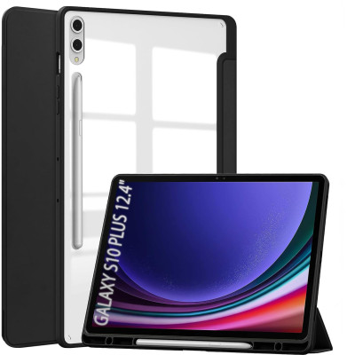 Чохол-книжка BeCover Soft Edge для Samsung Galaxy Tab S10 Plus SM-X820/SM-X826 Black (712252) Чохол-книжка BeCover Soft Edge для Samsung Galaxy Tab S10 Plus SM-X820/SM-X826 Black (712252)