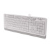 Клавіатура A4Tech Fstyler FKS10 White