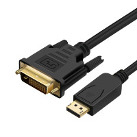 Кабель Prologix DisplayPort - DVI (M/M), 3 м, Black (PR-DP-DVI-P-04-30-3m) Кабель Prologix DisplayPort - DVI (M/M), 3 м, Black (PR-DP-DVI-P-04-30-3m)