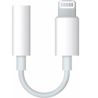 Адаптер Apple Lightning - 3.5 mm (M/F) A1749 White (MMX62) OEM Адаптер Apple Lightning - 3.5 mm (M/F) A1749 White (MMX62) OEM