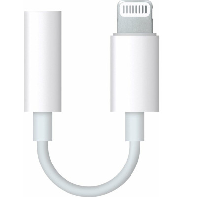 Адаптер Apple Lightning - 3.5 mm (M/F) A1749 White (MMX62) OEM Адаптер Apple Lightning - 3.5 mm (M/F) A1749 White (MMX62) OEM