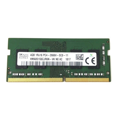 Модуль пам`ятi SO-DIMM DDR4 4GB/2666 Hynix (HMA851S6CJR6N-VK) Модуль пам`ятi SO-DIMM DDR4 4GB/2666 Hynix (HMA851S6CJR6N-VK)