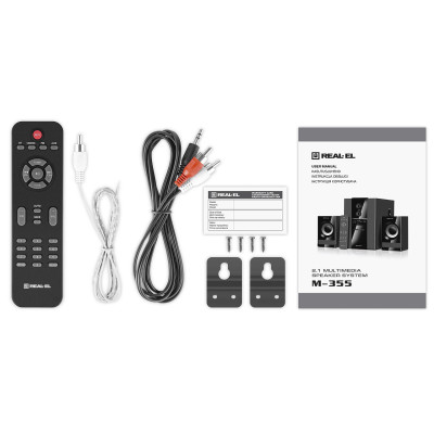 Акустична система REAL-EL M-355 Black Акустична система REAL-EL M-355 Black