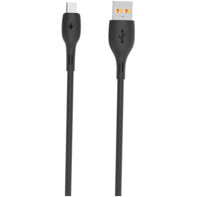 Кабель SkyDolphin S22V Soft Silicone USB - micro USB (M/M), 1 м, Black (SDUSB-000607) Кабель SkyDolphin S22V Soft Silicone USB - micro USB (M/M), 1 м, Black (SDUSB-000607)