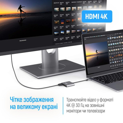 USB-хаб СolorWay USB Type-C 3-в-1 (CW-HUB08) USB-хаб СolorWay USB Type-C 3-в-1 (CW-HUB08)