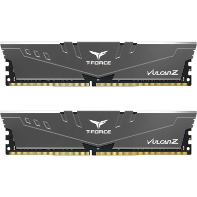 Модуль пам`яті DDR4 2x8GB/3600 Team T-Force Vulcan Z Gray (TLZGD416G3600HC18JDC01) Модуль пам`яті DDR4 2x8GB/3600 Team T-Force Vulcan Z Gray (TLZGD416G3600HC18JDC01)