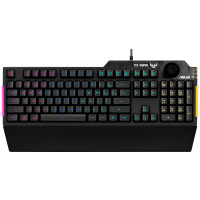 Клавіатура Asus TUF Gaming K1 USB Black UKR (90MP01X0-BKMA00) Клавіатура Asus TUF Gaming K1 USB Black UKR (90MP01X0-BKMA00)