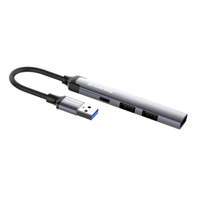 Концентратор СolorWay USB-A 4-в-1 USB2.0х3/USB3.0 (CW-HUB05) Концентратор СolorWay USB-A 4-в-1 USB2.0х3/USB3.0 (CW-HUB05)