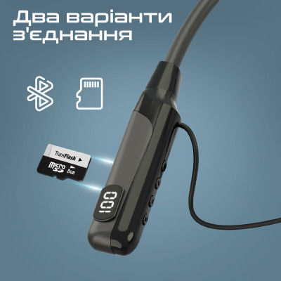 Bluetooth-гарнітура Promate Blend Black Bluetooth-гарнітура Promate Blend Black