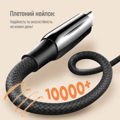 Кабель ColorWay USB Type-C + USB Type-C (M/M), 5.0 А, 2 м, Black (CW-CBPDCC070-BK) Кабель ColorWay USB Type-C + USB Type-C (M/M), 5.0 А, 2 м, Black (CW-CBPDCC070-BK)