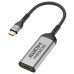 Адаптер Promate MediaLink-8K USB Type-C - HDMI (M/F) Grey