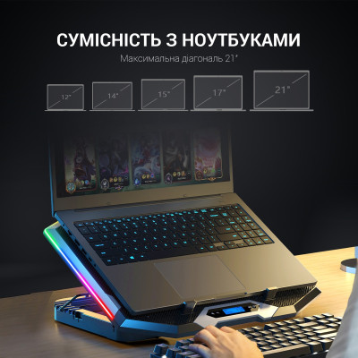 Підставка для ноутбука GamePro CP870 Підставка для ноутбука GamePro CP870