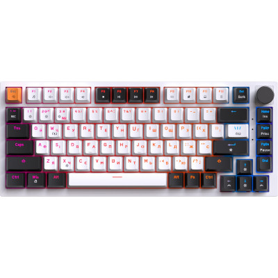 Клавіатура GamePro MK160W Red з Hot-Swap RGB White Клавіатура GamePro MK160W Red з Hot-Swap RGB White