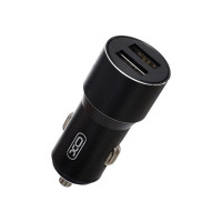 Автомобільний зарядний пристрій XO CC30 (2USB, 2.4A) Black (6920680872756) Автомобільний зарядний пристрій XO CC30 (2USB, 2.4A) Black (6920680872756)