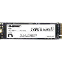 Накопитель SSD 1TB Patriot P300 M.2 2280 PCIe 3.0 x4 NVMe TLC (P300P1TBM28) Накопитель SSD 1TB Patriot P300 M.2 2280 PCIe 3.0 x4 NVMe TLC (P300P1TBM28)
