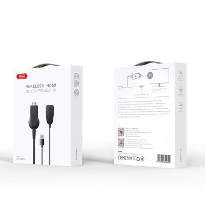 Адаптер XO GB012 HDMI - USB-A (M/M) Black