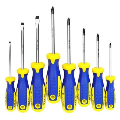 Набір викруток S&R SL-PH-PZ S2 8шт (250681108) Набір викруток S&R SL-PH-PZ S2 8шт (250681108)