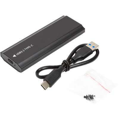 Зовнішня кишеня PowerPlant для SSD Premium M.2 PCIe NGFF/NVMe USB3.1 (HC380459)