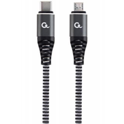 Кабель Cablexpert USB Type-C - micro USB (M/M), 1.5 м, Grey (CC-USB2B-CMMBM-1.5M) Кабель Cablexpert USB Type-C - micro USB (M/M), 1.5 м, Grey (CC-USB2B-CMMBM-1.5M)