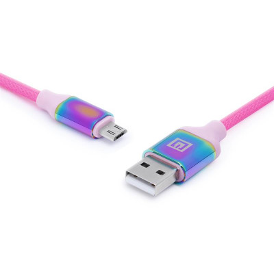 Кабель REAL-EL Premium USB - micro USB (M/M), 1 м, Rainbow (EL123500052) Кабель REAL-EL Premium USB - micro USB (M/M), 1 м, Rainbow (EL123500052)