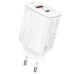 Зарядний пристрій Foneng EU66 (USBх3A, USB-Cх3A) 20W White (EU66-CH-W)