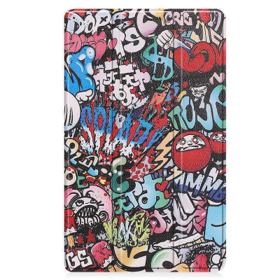 Чохол-книжка BeCover Smart для Lenovo Tab M8 (4rd Gen) TB-300FU Graffiti (709218) Чохол-книжка BeCover Smart для Lenovo Tab M8 (4rd Gen) TB-300FU Graffiti (709218)