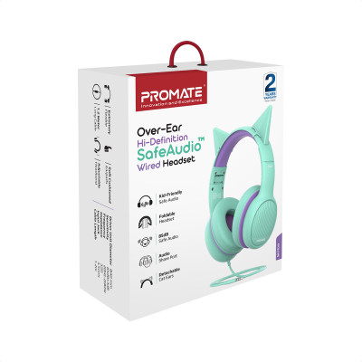 Навушники Promate Simba Emerald Навушники Promate Simba Emerald