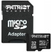 Карта пам`яті MicroSDHC 32GB UHS-I Class 10 Patriot LX + SD-adapter (PSF32GMCSDHC10) Карта пам`яті MicroSDHC 32GB UHS-I Class 10 Patriot LX + SD-adapter (PSF32GMCSDHC10)