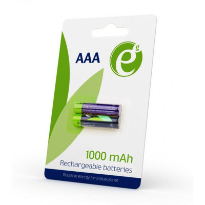 Аккумулятор EnerGenie AAA/HR03 Ni-MH 1000 mAh BL 2шт Аккумулятор EnerGenie AAA/HR03 Ni-MH 1000 mAh BL 2шт