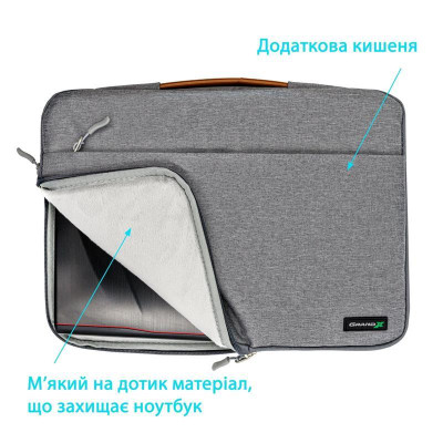 Чохол-сумка для ноутбука Grand-X SLX-15G 15