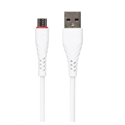 Кабель SkyDolphin S02V USB - micro USB (M/M), 1 м, White (SDUSB-000590)
