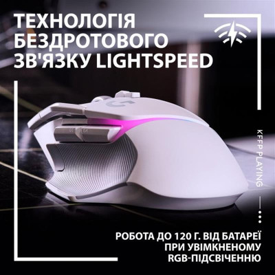 Миша бездротова Logitech G502 X Plus White (910-006171) Миша бездротова Logitech G502 X Plus White (910-006171)