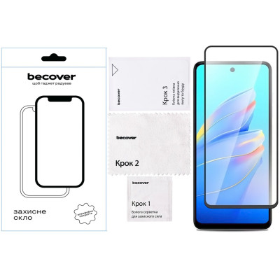 Захисне скло BeCover для Tecno Camon 30 (CL6) Black (712499)