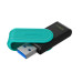Флеш-накопичувач USB3.2 128GB Kingston DataTraveler Exodia S Black/Green (DTXS/128GB) Флеш-накопичувач USB3.2 128GB Kingston DataTraveler Exodia S Black/Green (DTXS/128GB)
