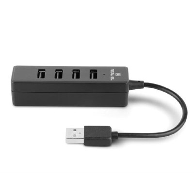 USB-хаб REAL-EL HQ-154 4 ports USB-хаб REAL-EL HQ-154 4 ports